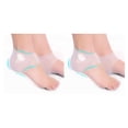thumbnail image 4 of Qarigey 1 par de tirantes de silicona para el talón, protectores antideslizantes para pies, plantilla de Gel transpirable, inserciones para Blanco 2Conjunto, 4 of 6