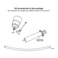 thumbnail image 2 of Bike Oil Bleeder Bicycles Riding Brake Portable Braking System Bleeding Tools Braking Kit Accessory Replacement for Shimano/Sram/Magura/Tektro, 2 of 8