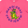 thumbnail image 4 of Inktastic Mardi Gras Party Alligator Youth T-Shirt, 4 of 5