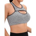 thumbnail image 6 of YouLoveIt Sports Bra for Women Workout Yoga Bra Crop Tops Padded Yoga Bra Racerback Sports Bra Running Gym Yoga Tops Tank Activewear Sports Bras Fitness Sports Bras, 6 of 8