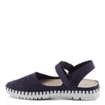 thumbnail image 4 of Patrizia Women's RISSA Ankle Strap Perforated Flat Sandals Navy EU 37 / US 6.5 - 7, 4 of 5