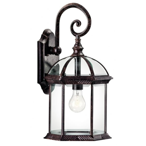 Kichler 49186TZ Barrie 1 Light 19" Large Outdoor Wall in Tannery Bronze