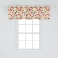 thumbnail image 2 of Ambesonne Polish Folk Art Window Valance, Slavic, 54" X 18", Multicolor, 2 of 3