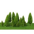 thumbnail image 3 of Modelo De árbol De De 60 Piezas Para El Bricolaje Parque Ferroviario Paisaje Wargame Diorama Hugo Árbol modelo, 3 of 3