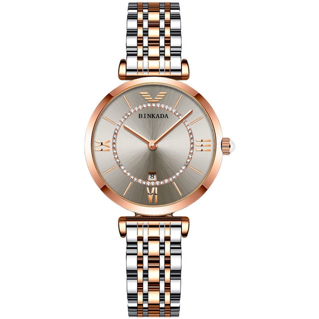 Reloj de lujo ligero de estilo nicho con temperamento simple y estrella para mujer