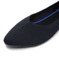 thumbnail image 5 of Women's Fashion Ballet Pointy Toe Flats Mesh Slip-On Shoes Casual Comfortable Shoes(Navy,9), 5 of 13