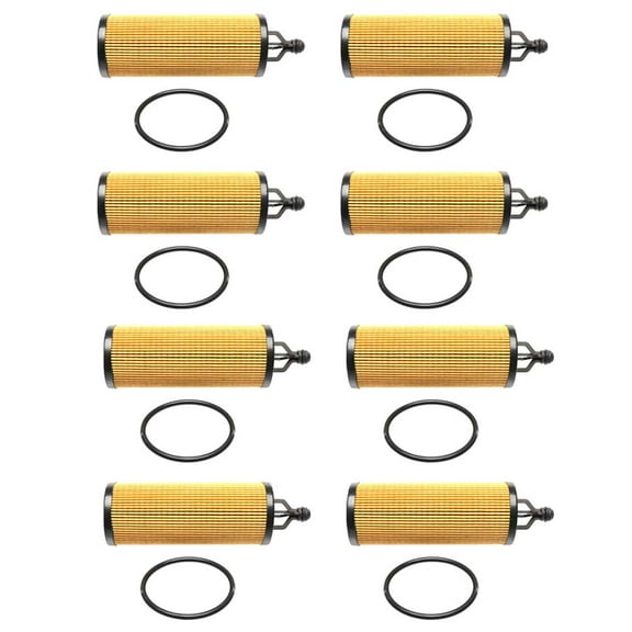 8X Oil Filter 68191349AC For Chrysler Jeep Dodge RAM 3.2L 3.6L V6 MO-349