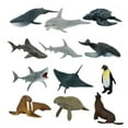 thumbnail image 2 of Modelo animal Simulación Animales Juguetes Coleccionables Realista Mar Zoológico Animal Set Criaturas marinas Juguetes para regalos Estantería Estudio, 2 of 10