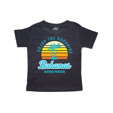 

Inktastic Enjoy The Sunshine Bahamas Summer Paradise Gift Toddler Boy or Toddler Girl T-Shirt