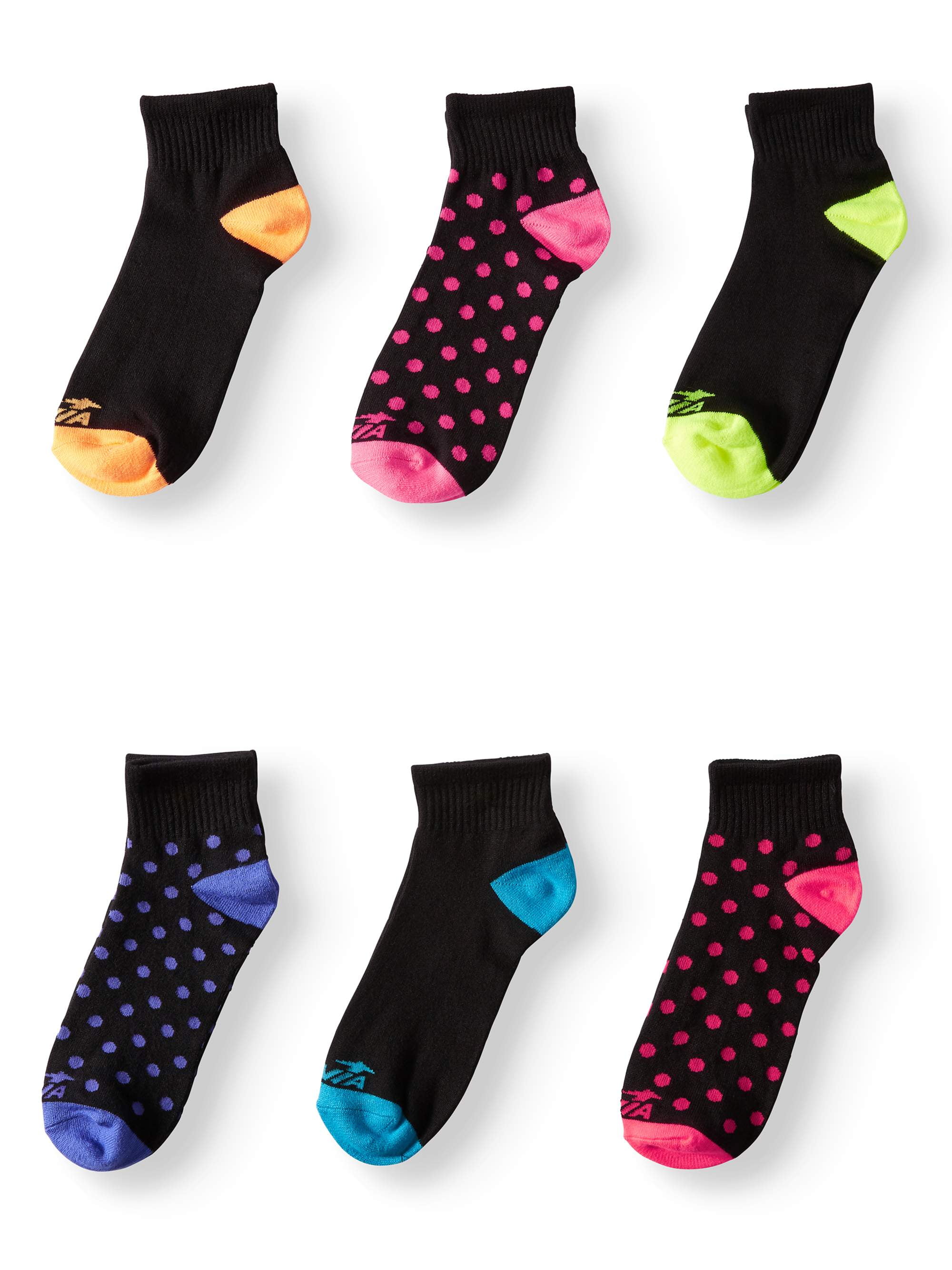Ladies Super Soft Ankle Socks, 6 Pack - Walmart.com