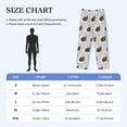 thumbnail image 4 of Vsdgher Cute Swan Print Mens Pajama Pants Sleep & Lounge Pants, PJ Bottoms With elastic waistb and Pockets, 4 of 5