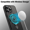thumbnail image 2 of Magnetic Case for iPhone 13 Pro Max [Compatible with MagSafe] Full Body Protection Case with Camera Lens Protector Kickstand Screen Protector Anti-Scratch Shockproof Cover for Women Men - Black, 2 of 16