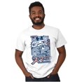 thumbnail image 4 of Angry Smurf Cartoon Manga Mashup Men's Graphic T Shirt Tees Brisco Brands X, 4 of 4