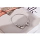 thumbnail image 3 of Qarigey Brazalete de acero inoxidable Joyería expandible Decoración personalizada Graduación Novia Regalo Acero Color Tipo 4 Type3 NO3, 3 of 6
