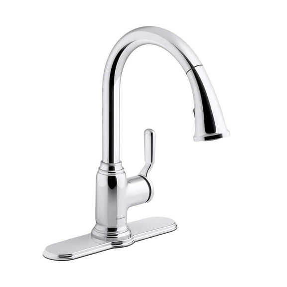 Sterling Ludington® Pull-down Polished Chrome Kitchen Faucet 24272-CP
