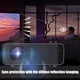 thumbnail image 5 of Proyector Inteligente, Altavoz De Diafragma Compuesto Incorporado Proyector De TV 3D Rojo Y Azul Proyector De Video LED HD 480P Para Cine En Casa, 5 of 8