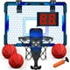 thumbnail image 1 of Canasta de baloncesto interior HYES Mini con luces LED y marcador, 1 of 9