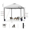 thumbnail image 5 of KAMPKEEPER 10x10 Pop Up Commercial Canopy Tent - Waterproof & Portable Outdoor Shade with Adjustable Legs, Air Vent, Carry Bag & Sandbags, 5 of 7