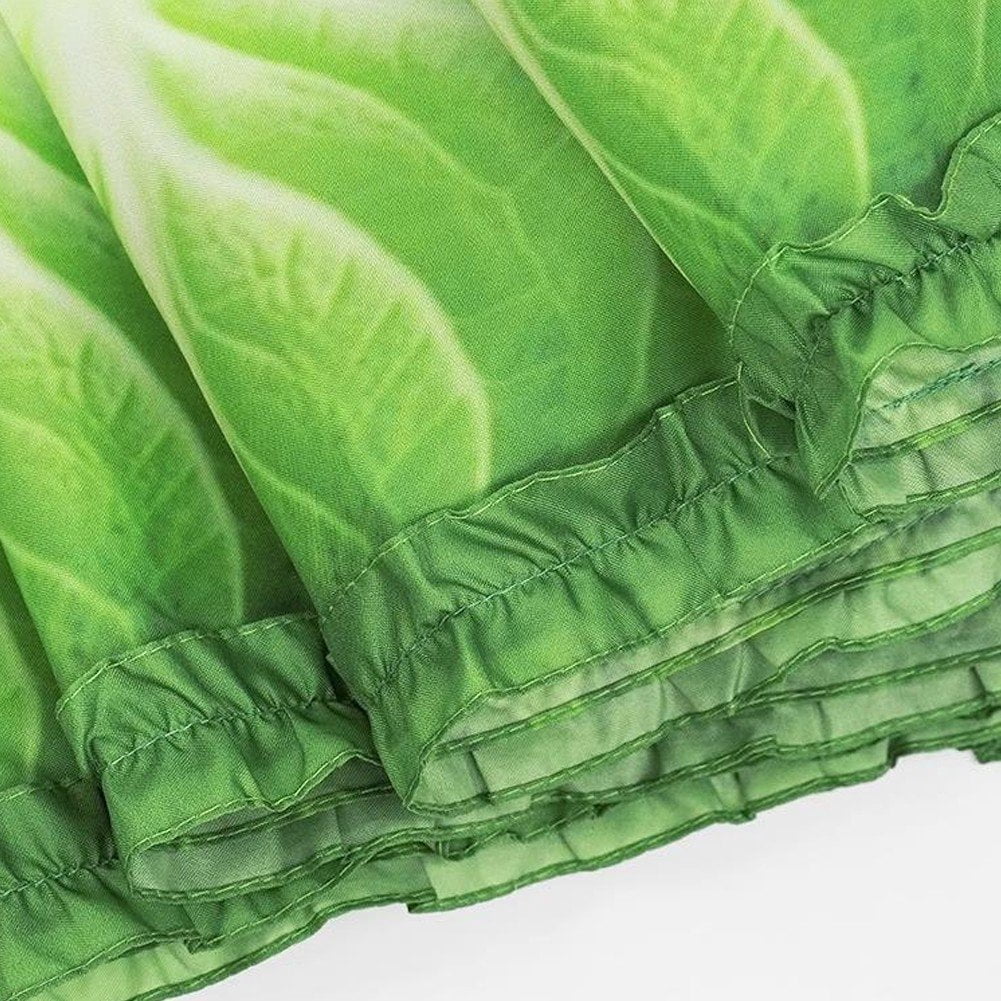Hzzsbu Funny Vegetable Umbrella Portable Cabbage Pattern Umbrella Folding Lettuce Pattern Umbrellas Windproof Anti UV Umbrella for Travel