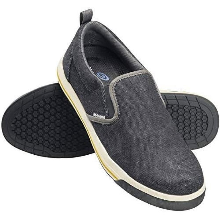 Nautilus Safety Footwear Men Black Leather Slip-On ESD  display picture 1