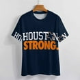 thumbnail image 3 of Houston Strong Texas Spirit Women's Short Sleeve Tops Casual Blouses T Shirt, 3 of 6