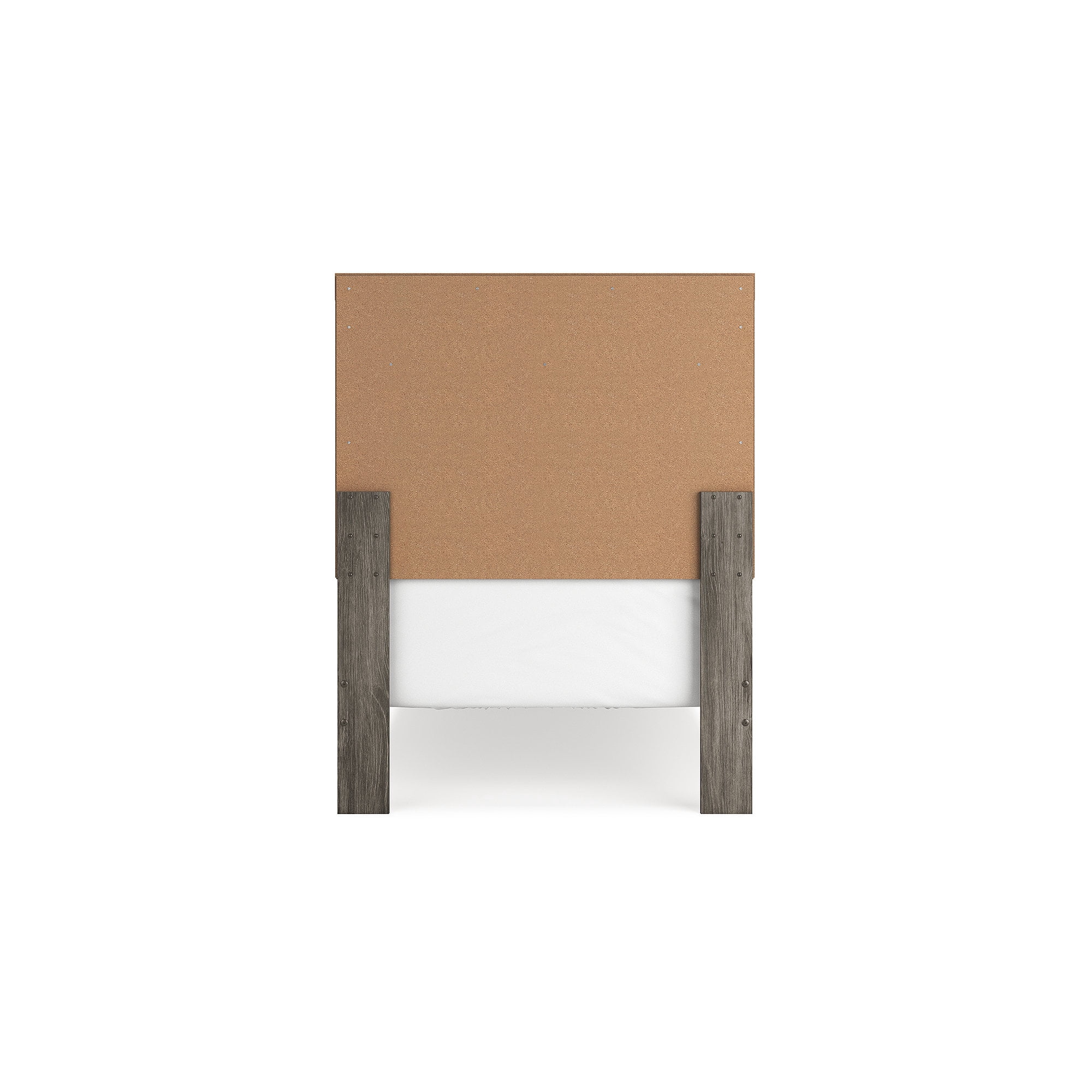 Signature Design by Ashley Ralinksi Kids Twin Panel Bed, Gray, Includes Headboard, Footboard and Rails