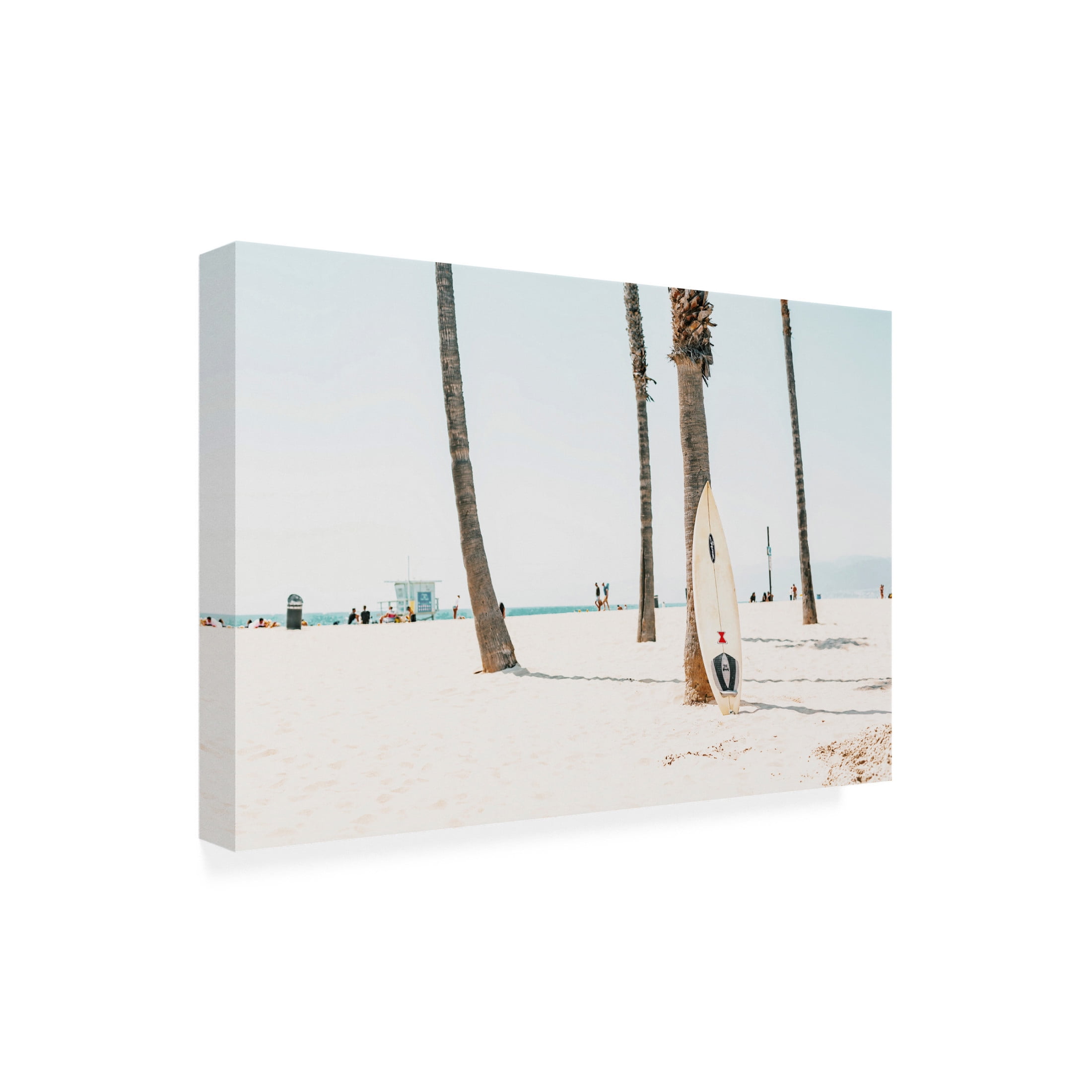 Canvas Wall Art - Krista Broadway 'Carlo' Wall Art for Living Room, Bedroom, or Office Décor by Trademark Fine Art - 24 x 16 Inches