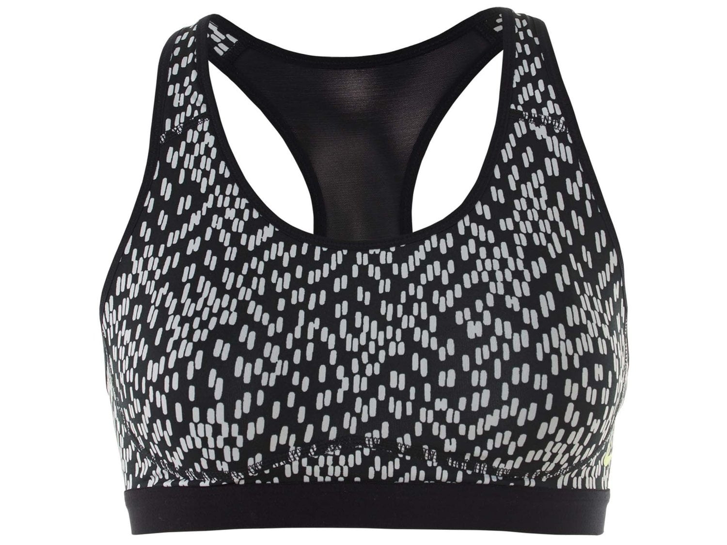 nike training leopard print bra