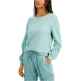 thumbnail image 1 of INC Sudadera con mangas adornadas para mujer, verde, mediana, 1 of 1