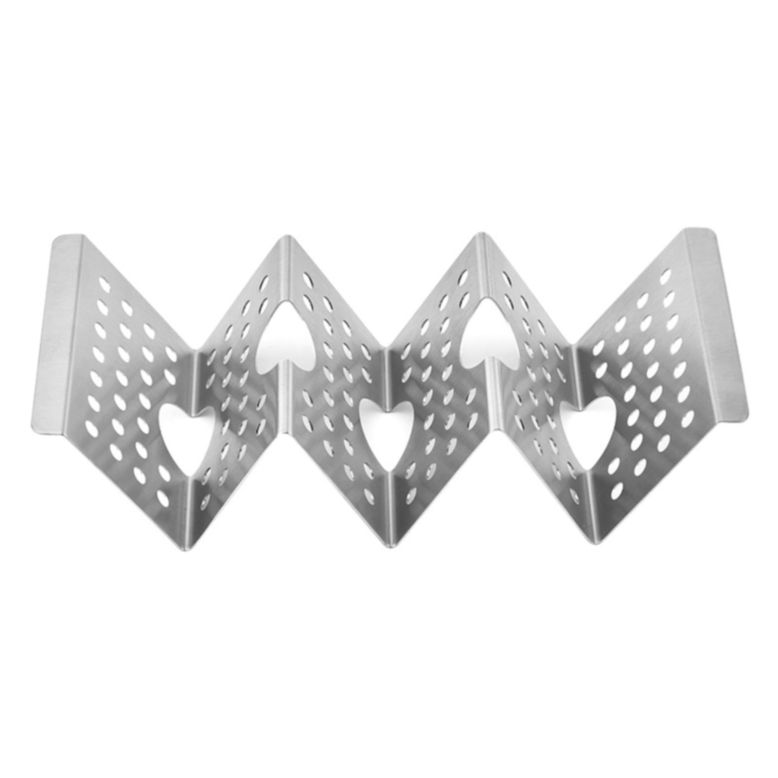 Stainless Holder Each Can Hold 3 Tortillas With Easy Access Handle Fits Microwave Air Fryer And Oven