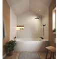 thumbnail image 2 of Wyndham Collection WCBTW16632RBNTRIM 66 x 32 in. Grayley Alcove Bathtub with Right-Hand Drain & Overflow Brushed Nickel Trim, White, 2 of 7