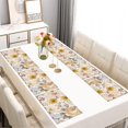 thumbnail image 2 of Pioneer Flower Floral Print Pattern Summer Placemats Table Placemats Set Of 6-Linen Kitchen Washable Placemats Table Mats 12x18 Inch Non-Slip Heat Resistant, 2 of 5
