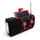 thumbnail image 1 of Cargador de radio solar de la batería de la radio 2000mAh de la emergencia de AM/FM/WB para acampar al aire libre, 1 of 9