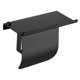 thumbnail image 5 of unbranded Soporte De Toalla Negro De Acero Inoxidable Sin Taladro Con Plataforma Para Accesorios, 5 of 8
