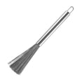 thumbnail image 4 of Kitchen Brush, Stainless Steel Pot Brush Long Handle Spring Wire Design Simple Storage Durable Easy Cleaning  for Plate, 4 of 8