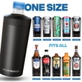 thumbnail image 2 of Frost Buddy Universal Buddy XL Can Cooler Fits 12-ounce, 16-ounce, 20-ounce, and 24-ounce Cans and Bottles - Keep Your Drinks Refreshingly Chilled for over 12 hours (Red), 2 of 8