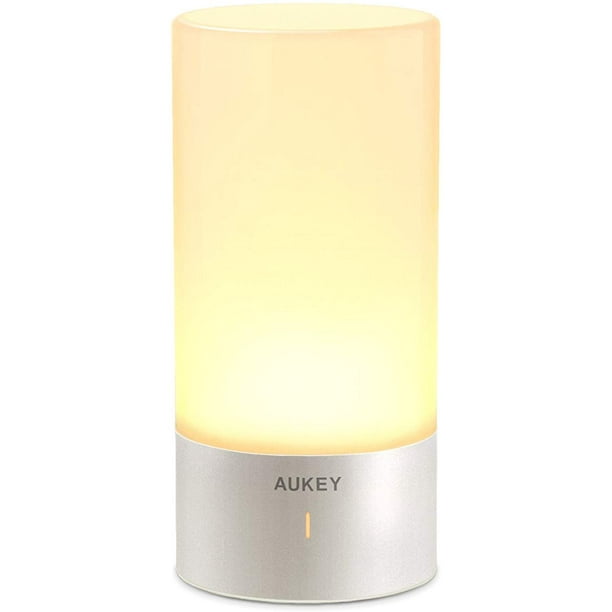 AUKEY Table Lamp, Touch Sensor Bedside Lamps + Dimmable ...