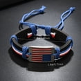 thumbnail image 3 of Bracelet Paracorde Drapeau Américain Ligne Bleue Mince avec Boucle Détachable, 3 of 6