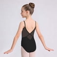 thumbnail image 5 of Auroural Ballet Leotards for Girls Ballet Clothes Girls' Solid Color Sleeveless Suspender Round Neck Dance Practice Uniform Medium and Large Children's Jumpsuit, 5 of 6