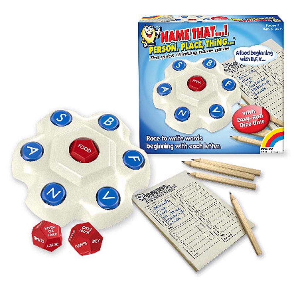 Name That?!Person, Place, Thing? Dice Game - Walmart.com ...