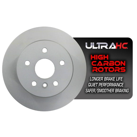 UltraHC Coated High Carbon Brake Rotor, Rear UR000043, Toyota Camry 1996-1992
