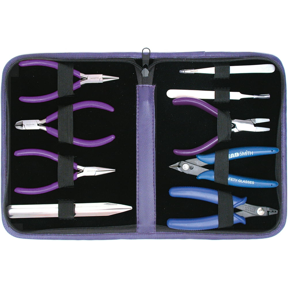 Deluxe Beader's Tool Kit, 9pcs