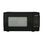 Mainstays 0.7 cu ft Countertop Microwave Oven, 700 W, Black, New
