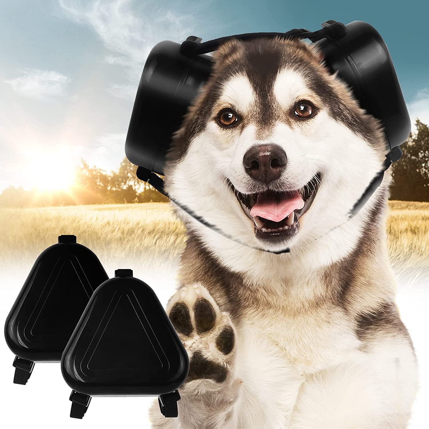 Hearing Protection for Medium and Large Dogs. Dog Earmuffs Noise