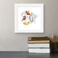 thumbnail image 2 of Gallery Pops Looney Tunes - Classic Foghorn Leghorn Wall Art, White Framed Version, 12" x 12", 2 of 5