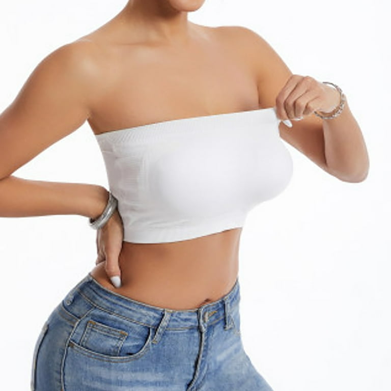 [美品]Gajess bandeau rib tops camel Alison Grommets Tube Top In Camel | Alice + Olivia