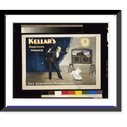 Historic Framed Print, Kellar's startling wonder, 17-7/8" x 21-7/8"