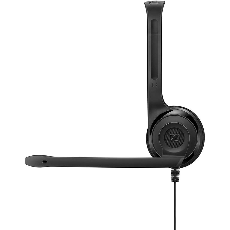 Sennheiser PC 3 Chat Wired On Ear Headphones with Mic (Black) : :  Electronics