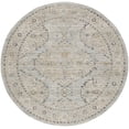 thumbnail image 2 of Nourison Nyle Distressed Light Blue 7’10” x Round Area Rug (7 Round), 2 of 8