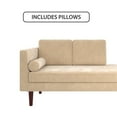 thumbnail image 2 of Nola Mid Century Modern Upholstered Daybed/Chaise, 2 of 9